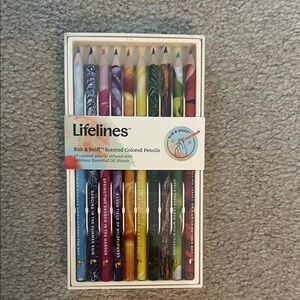 Lifelines Scented Colored Pencils Set